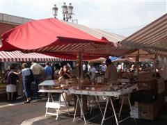 Ein Foto vom Markt in Nizza